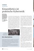 Kinaesthetics ist praktische Kybernetik