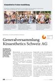 Generalversammlung Kinaesthetics Schweiz AG