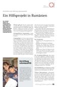 Ein Hilfsprojekt in Rumänien