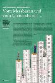 Vom Messbaren und vom Unmessbaren...