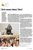 Sich neuen Ideen öffnen