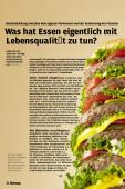 Was hat Essen eigentlich mit Lebensqualität zu tun?