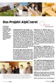 Das Projekt Alpkäserei