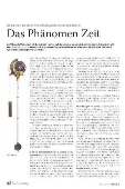 Das Phänomen Zeit