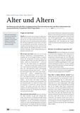 Alter und Altern