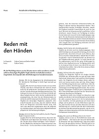 Reden mit den Händen