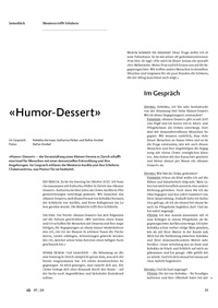 Humor-Dessert