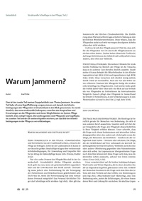 Warum Jammern?