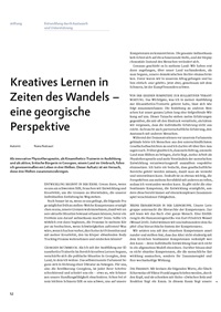 Kreatives Lernen in Zeiten des Wandels - eine georgische Perspektive