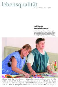 Zeitschrift Lebensqualität 2010 Nummer 1 Titelseite