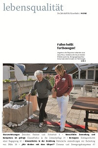 Zeitschrift Lebensqualität 2012 Nummer 4 Titelseite