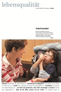 Zeitschrift Lebensqualität 2013 Nummer 1 Titelseite