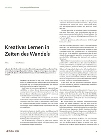 Kreatives Lernen in Zeiten des Wandels